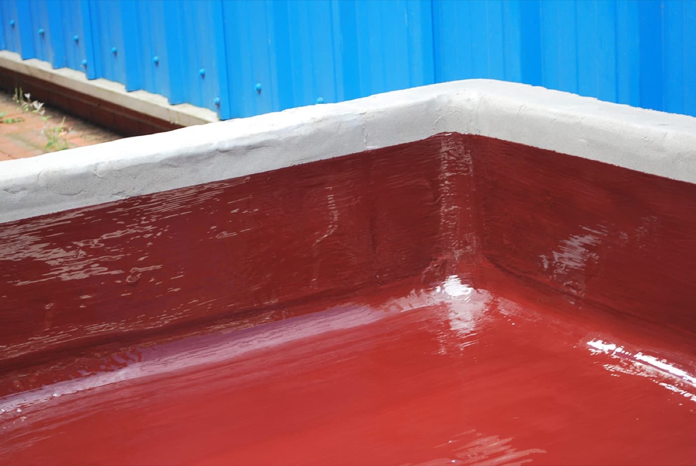 Wet scrubber and ductwork interior lined with a chemical-resistant barrier by CM Solutions US