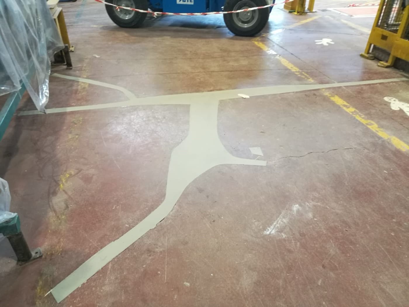 Chemical-resistant industrial floors performed by CM Solutions US